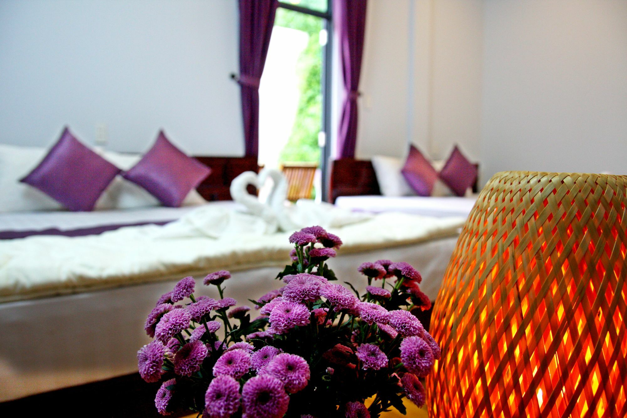 הוי אן Purple Garden Homestay מראה חיצוני תמונה